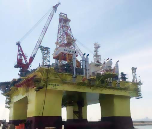 Unidad de semisumergible de perforación CNOOC 982